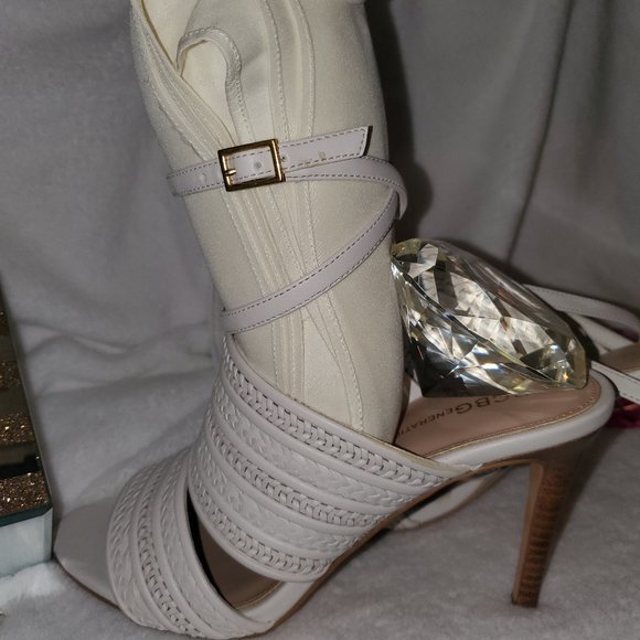 BCBGeneration Karli Sandal in CHALK COLOR - Picture 7 of 11